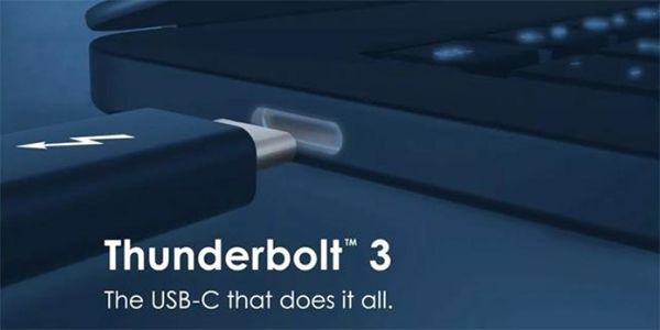 英特爾的十代酷睿處理器集成雷電3，雷電3要普及了