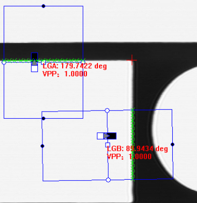 圖像處理方法說明:直線交點